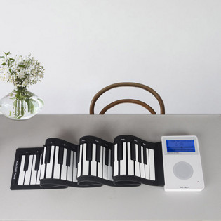 ANYSEN portable smart electronic piano Black